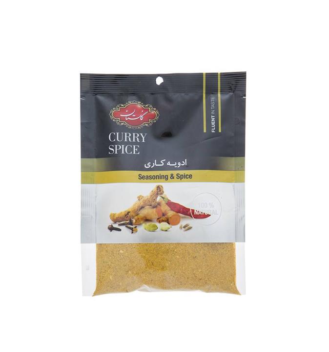 ادویه کاری گلستان مقدار 75 گرم Golestan Curry Spice 75gr